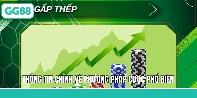 Thông tin chính về phương pháp cược phổ biến